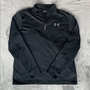 Men’s Black Under Armour Coldgear Quarter Zip